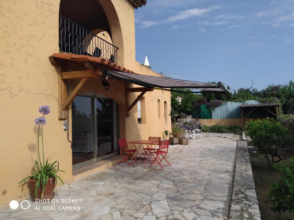Rez-De-Villa Mougins Bagian luar foto